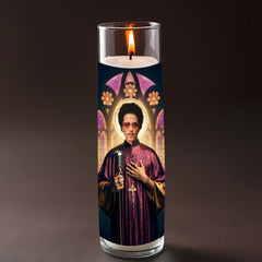 Bruno Mars prayer candle, designed by Pray To The Stars