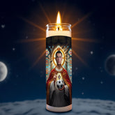 Cristiano Ronaldo prayer candle, designed by Pray To The Stars