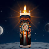 Jamar Chase prayer candle, designed by Pray To The Stars