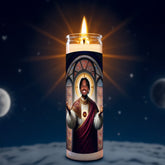 Jayden Daniels prayer candle, designed by Pray To The Stars