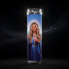 Karol G Celebrity Prayer Candle - PrayToTheStars