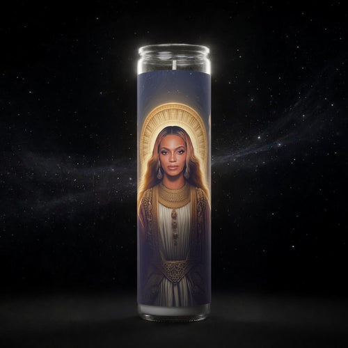 Beyonce Celebrity Prayer Candle - PrayToTheStars