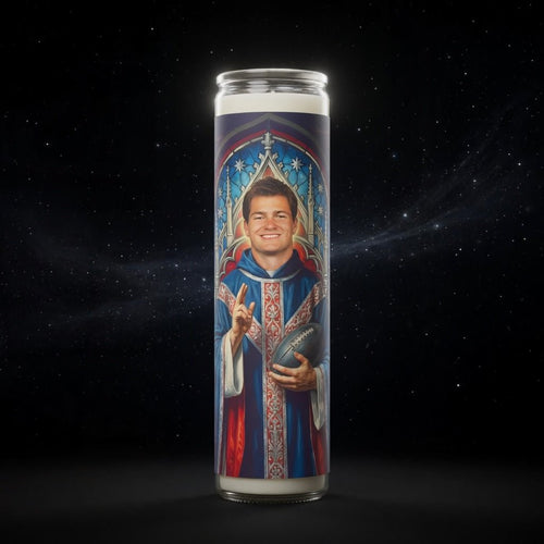 Drake Maye Celebrity Prayer Candle - PrayToTheStars