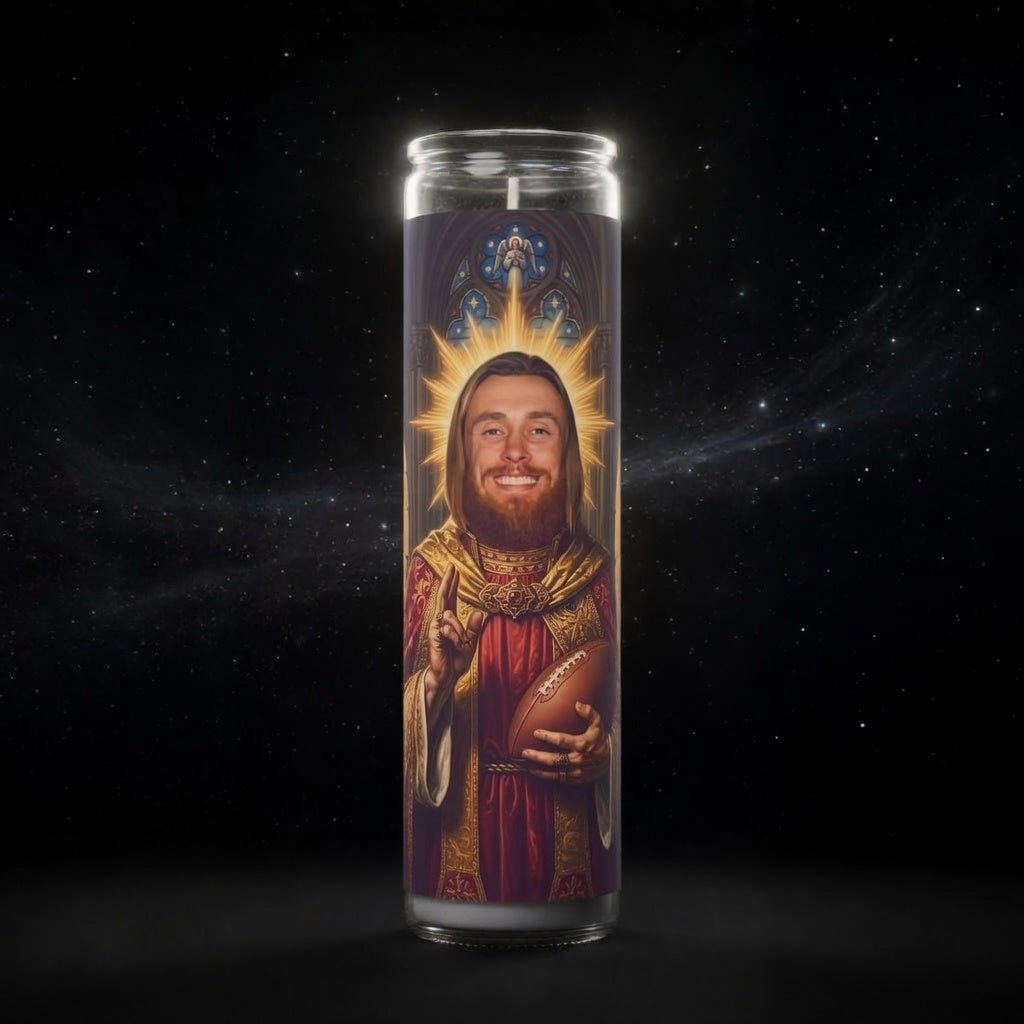 George Kittle Celebrity Prayer Candle - PrayToTheStars
