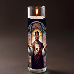 Jayden Daniels prayer candle, designed by Pray To The Stars