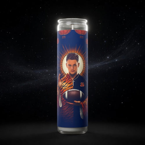 Joe Burrow Celebrity Prayer Candle - PrayToTheStars