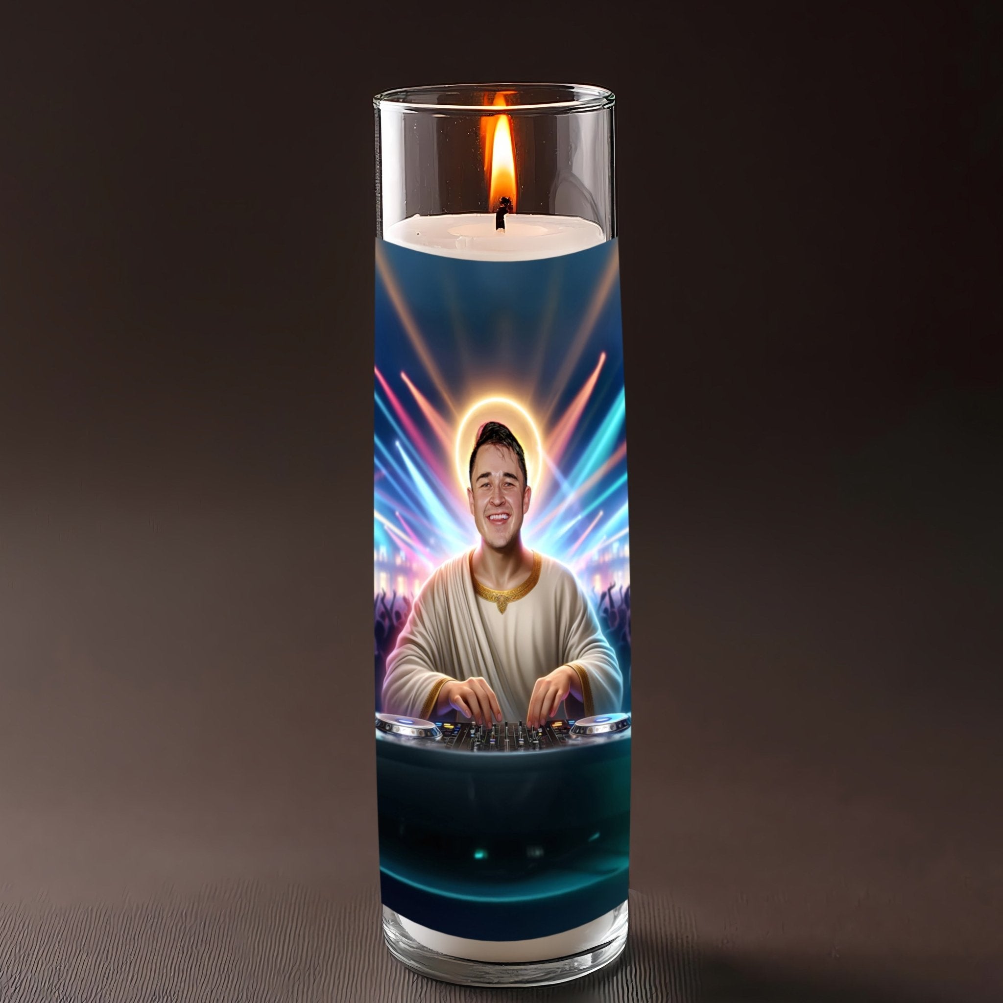 John Summit prayer candle, designed by Pray To The Stars
