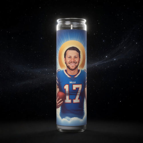 Josh Allen Celebrity Prayer Candle - PrayToTheStars