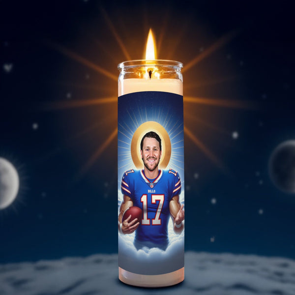 Football Prayer Candles