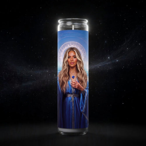 Karol G Celebrity Prayer Candle - PrayToTheStars
