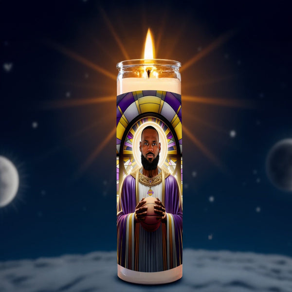 Basketball Prayer Candles
