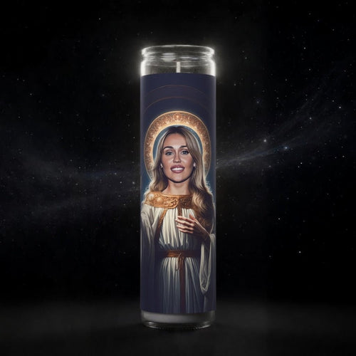 Miley Cyrus Celebrity Prayer Candle - PrayToTheStars