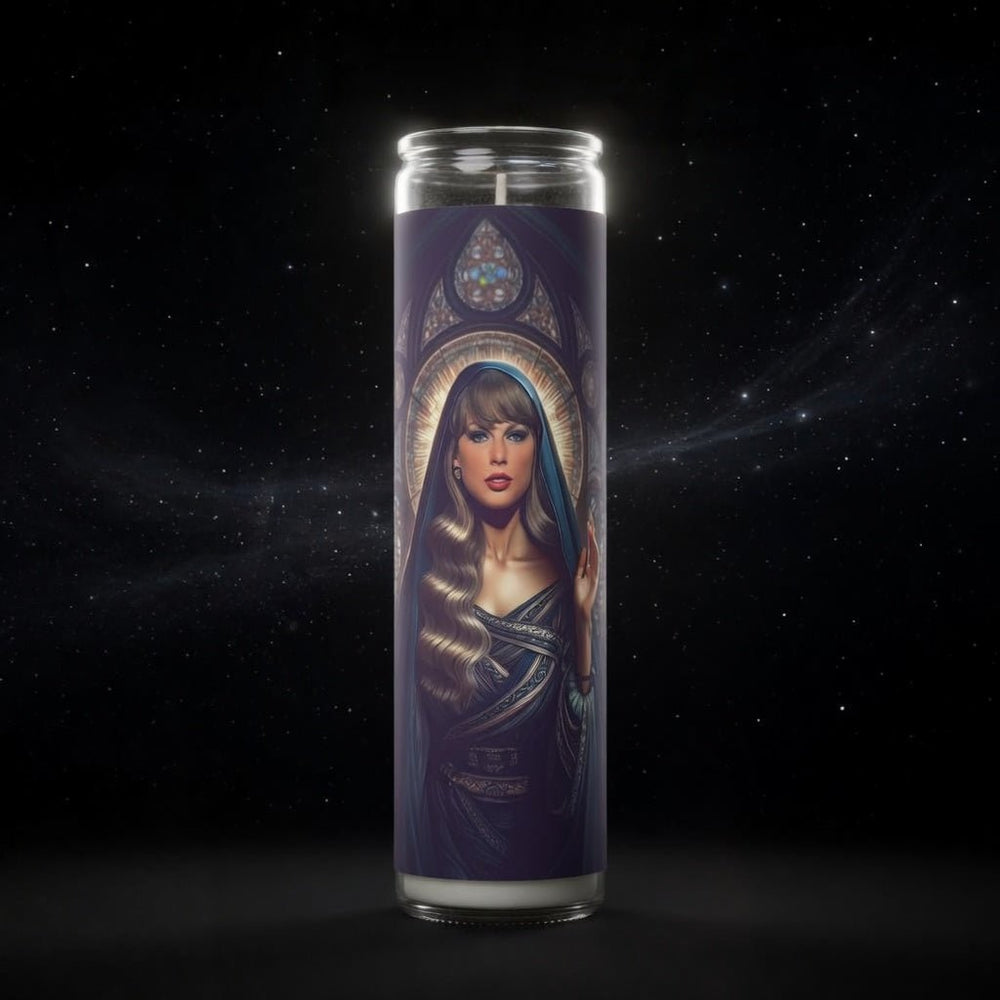 Taylor Swift Celebrity Prayer Candle - PrayToTheStars